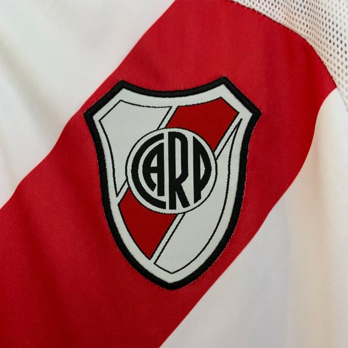 River Plate 2006/07 Home Jersey Long Sleeve - Retro Version - Image 2