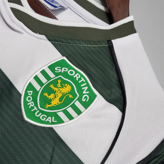 Sporting 2001/03 Home Jersey - Retro Version - Image 2