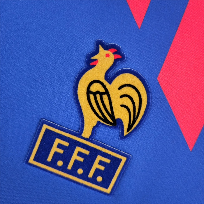 France 1988/90 Home Jersey – Retro Version - Image 9