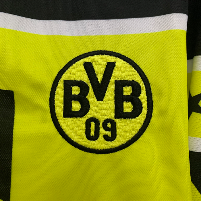 Borussia Dortmund 1996/97 Home Jersey - Retro Version - Image 2