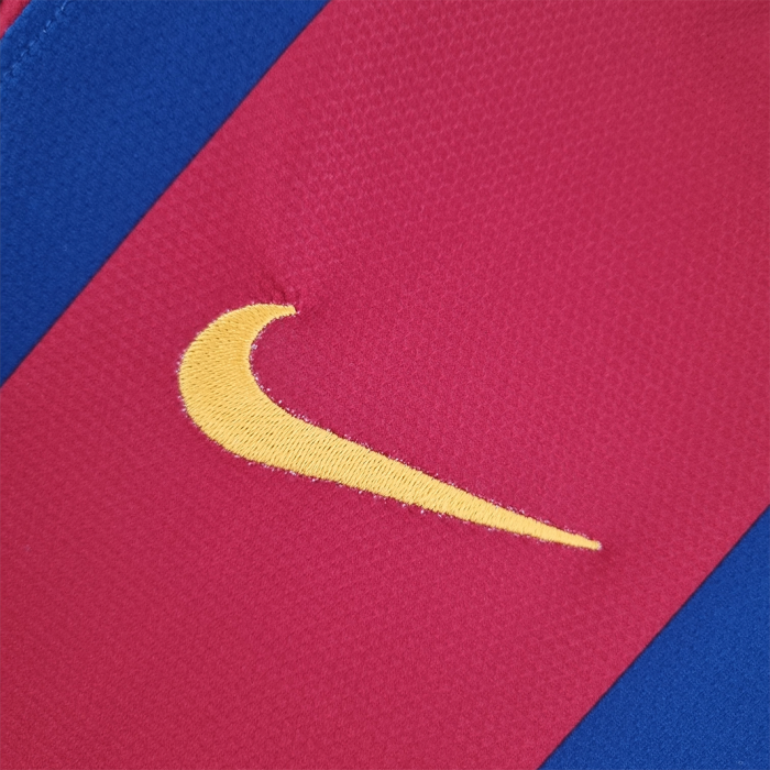 Barcelona 2010/11 Home Jersey Long Sleeve – Retro Version - Image 13