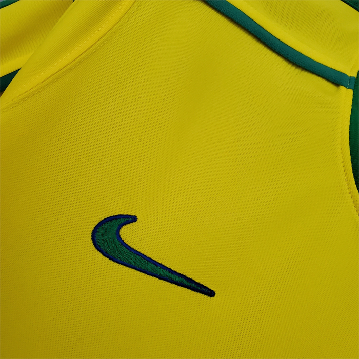 Brazil 1998 Home Jersey – Retro Version - Image 9
