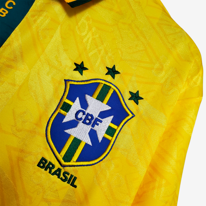 Brazil 1991/93 Home Jersey – Retro Version - Image 7