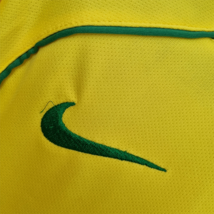 Brazil 2004 Home Jersey – Retro Version - Image 7