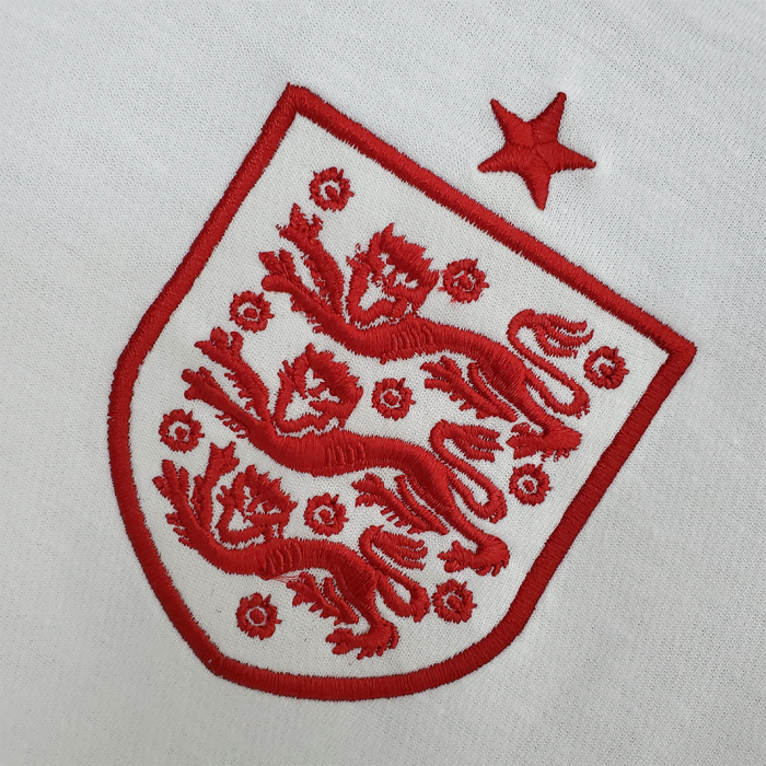 England 2012 Home Jersey – Retro Version - Image 7