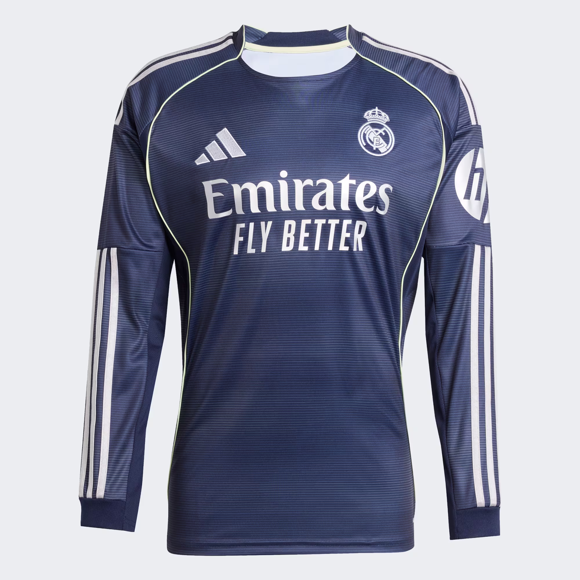 Real Madrid 2025/26 Away Jersey Long Sleeve – Fan Version - Image 5