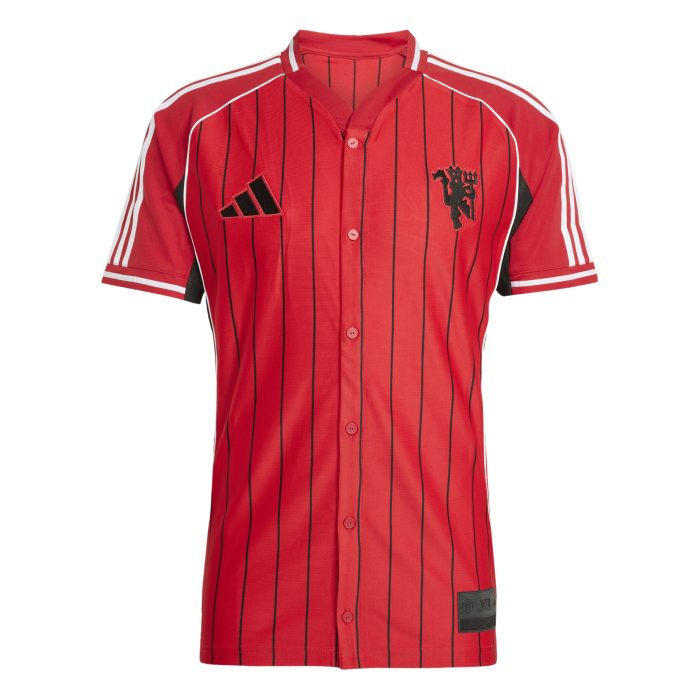 Manchester United 2025/26 US Baseball Jersey – Fan Version - Image 1