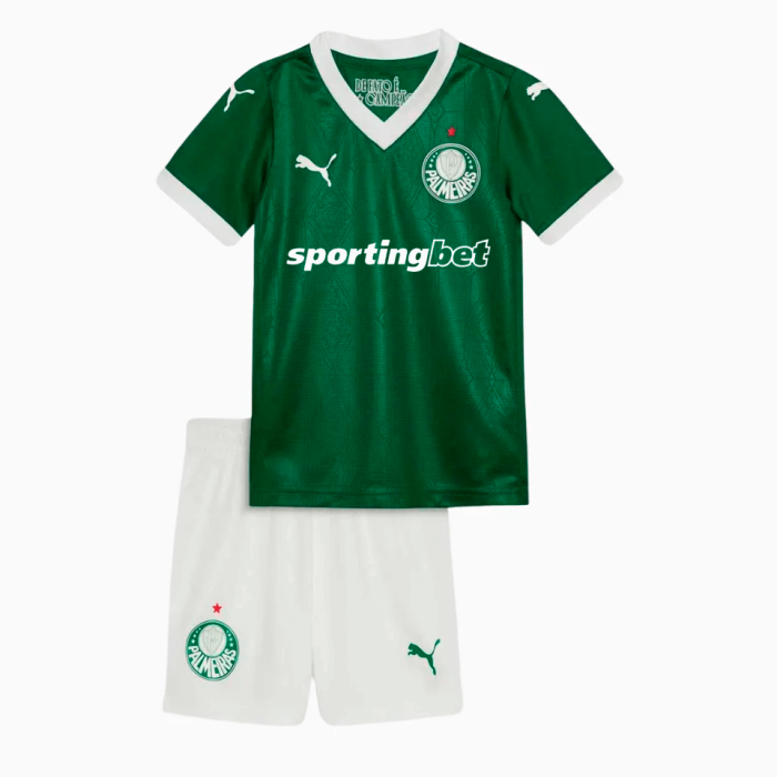Palmeiras 2025/26 Home - Kit Kids - Image 1