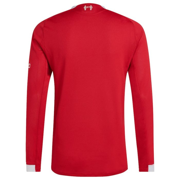 Liverpool 2025/26 Home Jersey Long Sleeve – Fan Version - Image 5