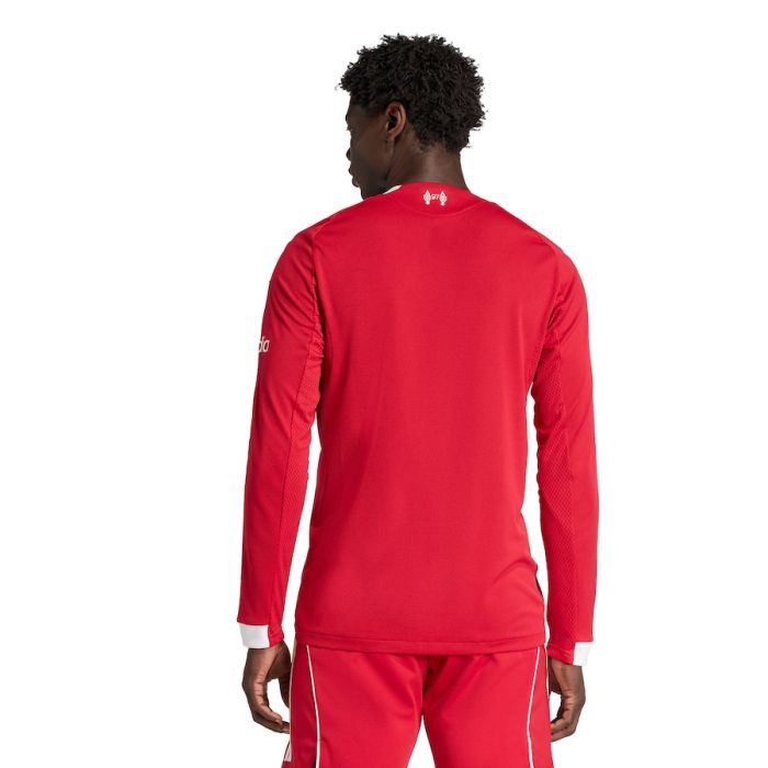 Liverpool 2025/26 Home Jersey Long Sleeve – Fan Version - Image 4