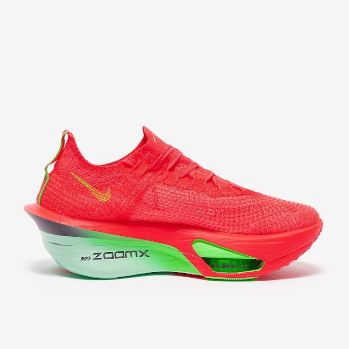 Nike Air Zoom Alphafly Next% 3 Bright Crimson/Cave Purple/Lime Blast - Image 3