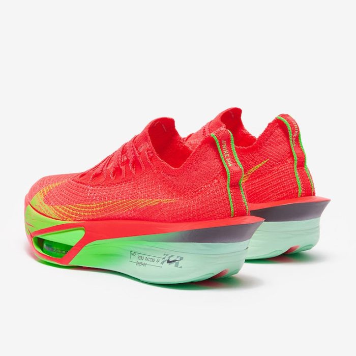 Nike Air Zoom Alphafly Next% 3 Bright Crimson/Cave Purple/Lime Blast - Image 2