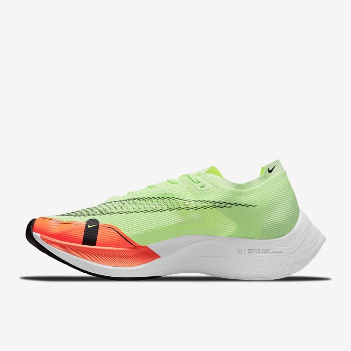 Nike Air Zoom Vaporfly Next% 2 Barely Volt Hyper Orange - Image 2