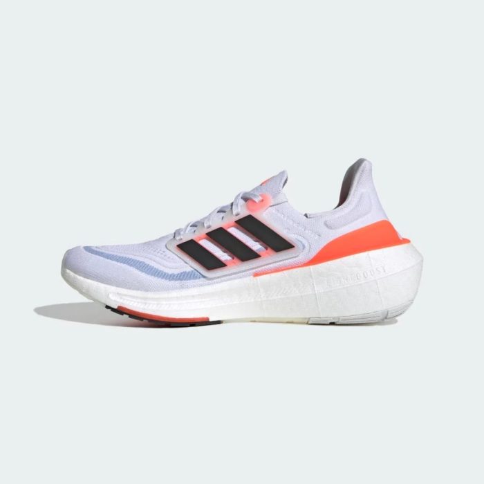 Adidas Ultraboost Light Cloud White Solar Red - Image 2