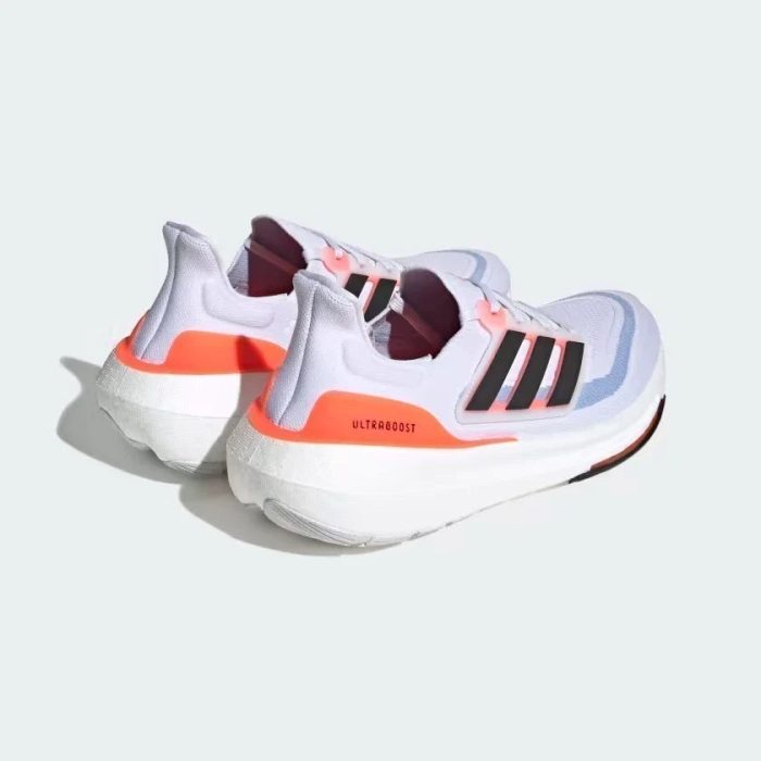 Adidas Ultraboost Light Cloud White Solar Red - Image 3