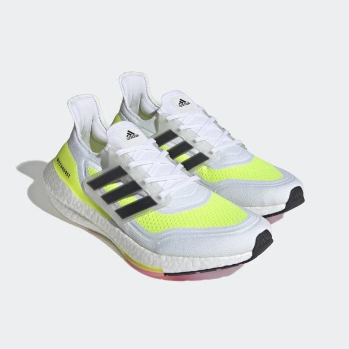 Adidas Ultraboost 21 Cloud White Volt - Image 10