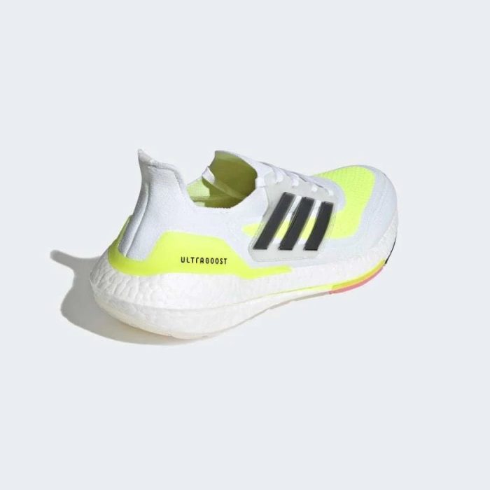Adidas Ultraboost 21 Cloud White Volt - Image 2