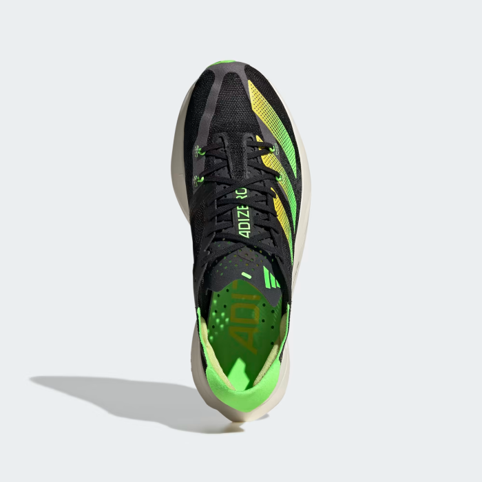 Adidas adizero Adios Pro 3 Core Black Solar Green - Image 2