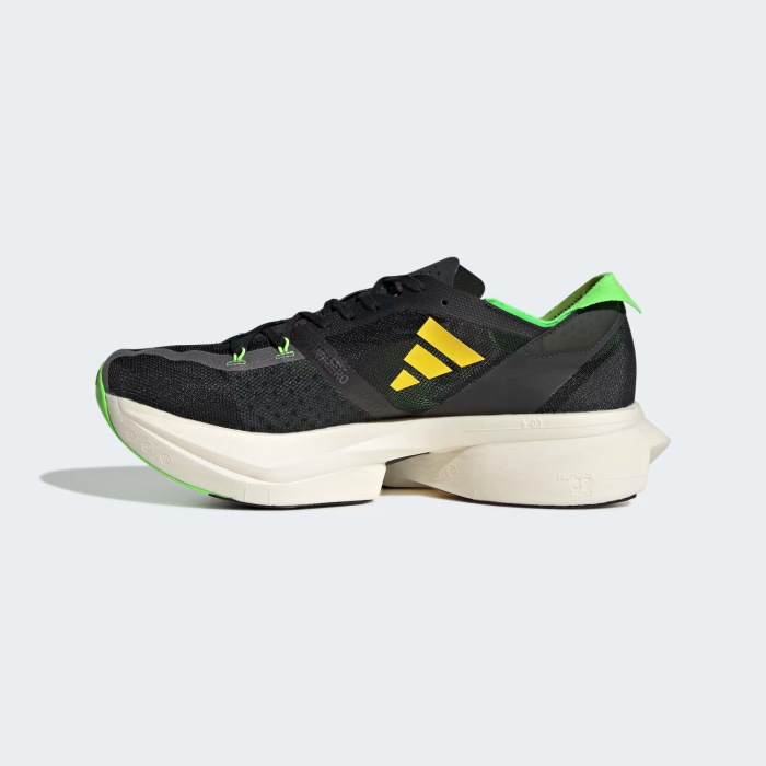Adidas adizero Adios Pro 3 Core Black Solar Green - Image 6
