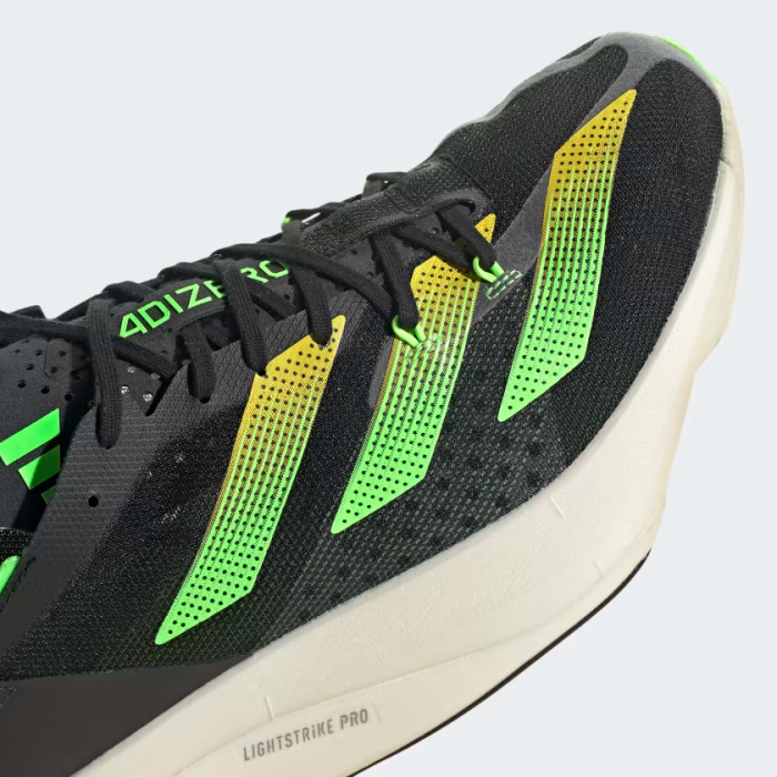 Adidas adizero Adios Pro 3 Core Black Solar Green - Image 7