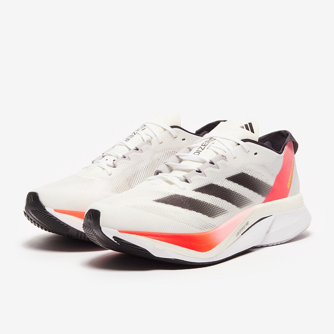 FtwrWhiteAurora_1 Adidas adizero Boston 12 Ftwr White Aurora - Image 1