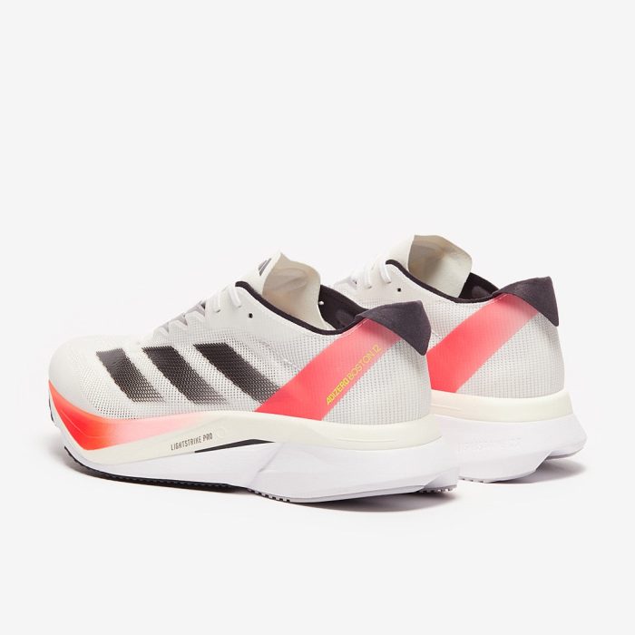 Adidas adizero Boston 12 Ftwr White Aurora - Image 2
