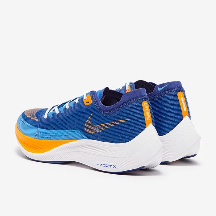 Nike Air Zoom Vaporfly Next% 2 Game Royal Vivid Orange - Image 2