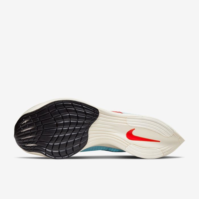 Nike Air Zoom Vaporfly Next% 2 Glacier Blue Red-Pale Ivory - Image 4