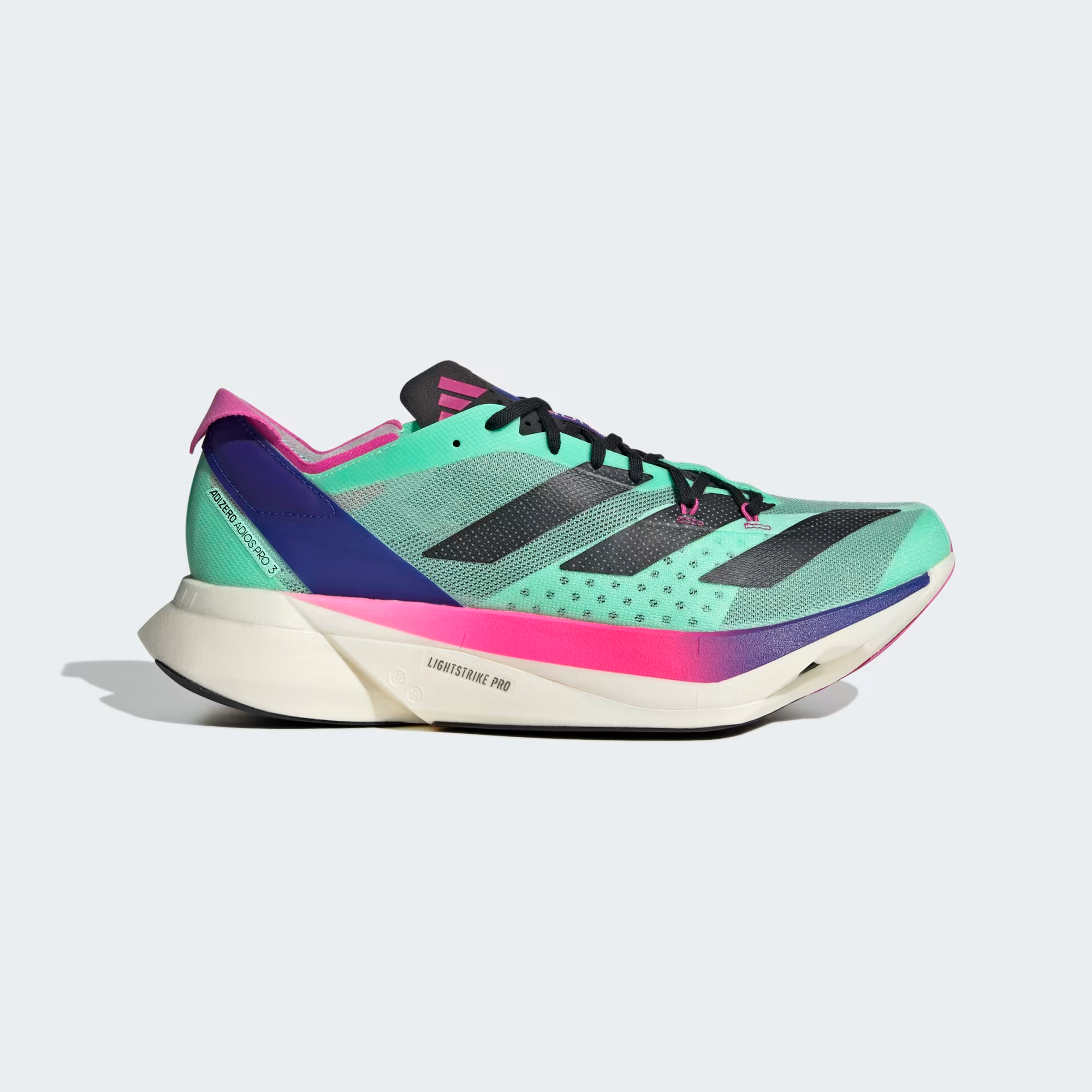 PulseMintLucidBlue1 Adidas adizero Adios Pro 3 Pulse Mint Lucid Blue - Image 1