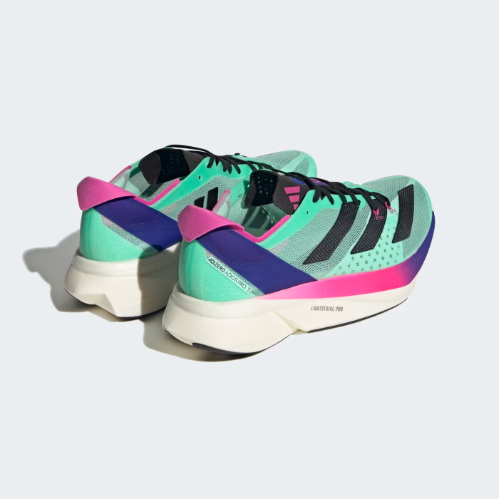 Adidas adizero Adios Pro 3 Pulse Mint Lucid Blue - Image 6
