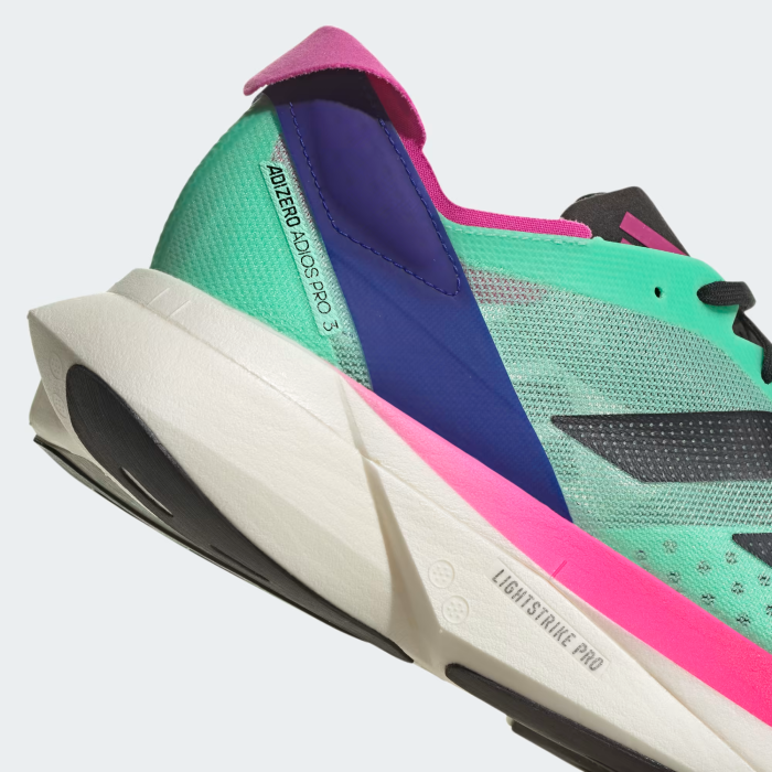 Adidas adizero Adios Pro 3 Pulse Mint Lucid Blue - Image 8