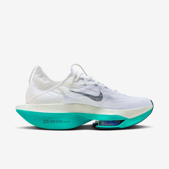 Nike Air Zoom Alphafly Next% 2 Road Racing Jade Ultramarine - Image 3