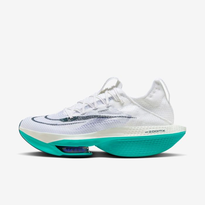 Nike Air Zoom Alphafly Next% 2 Road Racing Jade Ultramarine - Image 4
