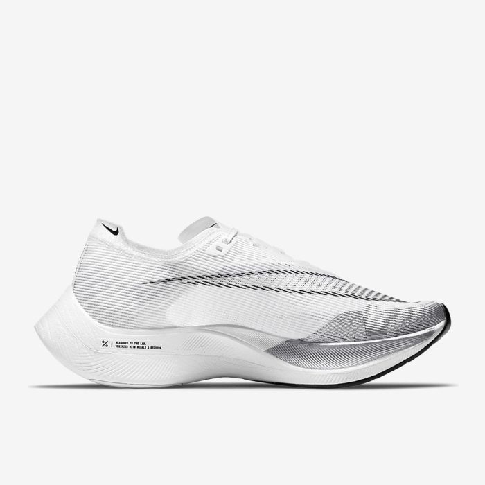 Nike Air Zoom Vaporfly Next% 2 White Metallic Silver - Image 4