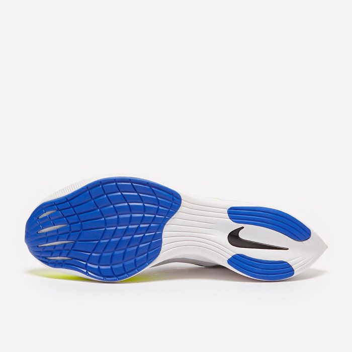 Nike Air Zoom Vaporfly Next% 2 White Volt Racer Blue - Image 4