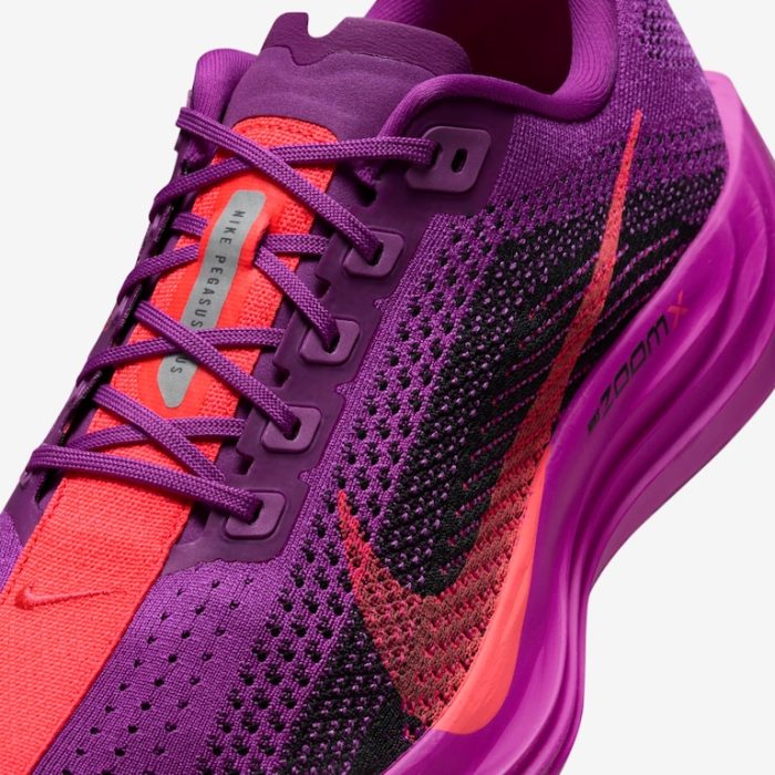 Nike Pegasus Plus Vivid Purple/Hot Punch-Black - Image 3