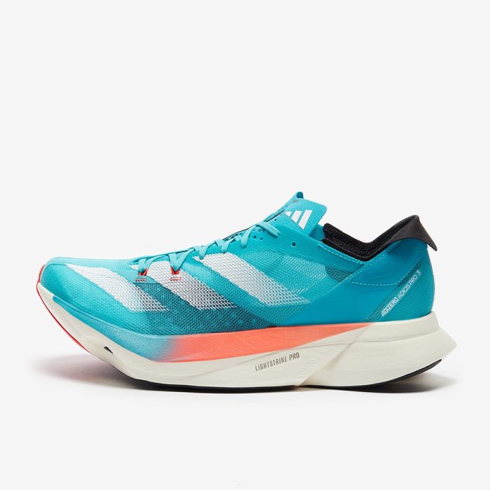Adidas adizero Adios Pro 3 Cobalt Blue/Zero Met./Lucid Lemon - Image 3