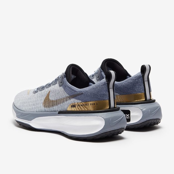 Nike Invincible Run 3 Ashen Slate/Metallic Gold-Diffused Blue - Image 3