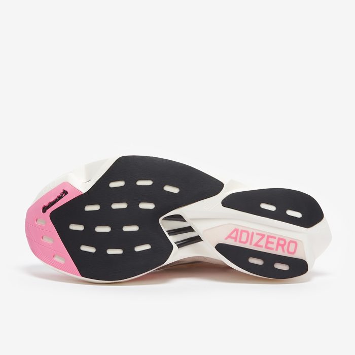 Adidas adizero Adios Pro 3 Chalk White/Silver Met./Clear Pink - Image 5