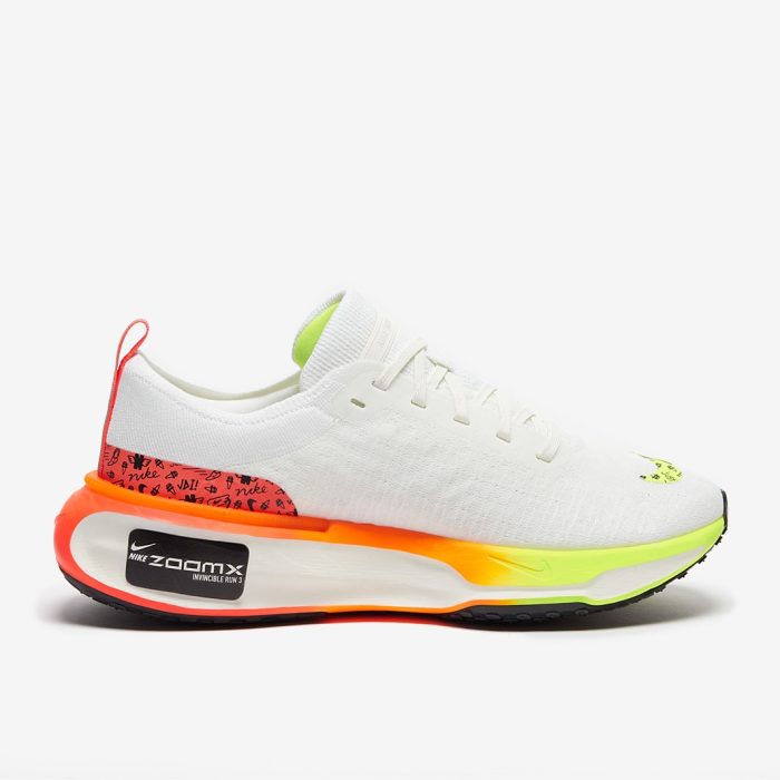 Nike Invincible Run 3 White/Black/Bright Crimson/Sail - Image 2