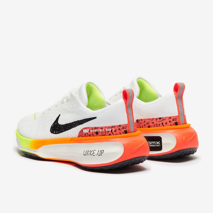 Nike Invincible Run 3 White/Black/Bright Crimson/Sail - Image 5