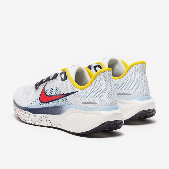 Nike Air Zoom Pegasus 41 White/Speed Red/Psychic Blue - Image 2