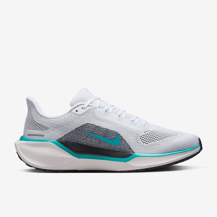 Nike Air Zoom Pegasus 41 White/Black-Dusty Cactus-Glacier Blue - Image 3