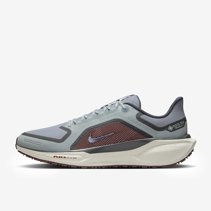 Nike Air Zoom Pegasus 41 Gore-Tex Light Pumice/Ashen Slate-Burgundy Crush - Image 3