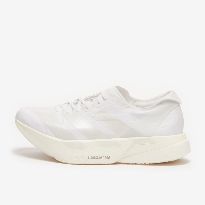 Adidas adizero Adios Pro 4 Ftwr White/Zero Met./Crystal White - Image 3