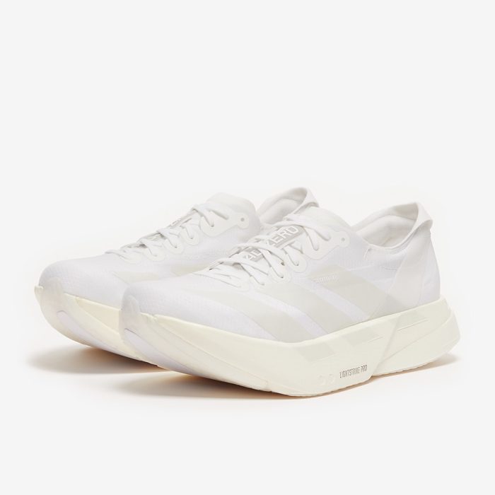 Adidas adizero Adios Pro 4 Ftwr White/Zero Met./Crystal White - Image 2