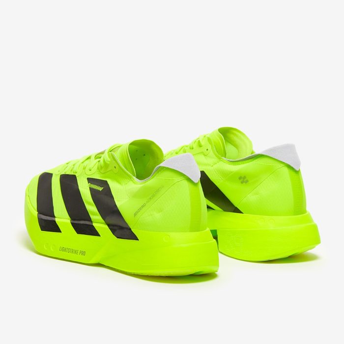 Adidas adizero Adios Pro 4 Lucid Lemon/Core Black/Halo Silver - Image 2