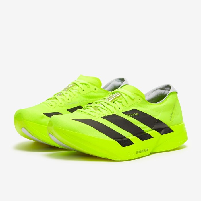 Adidas adizero Adios Pro 4 Lucid Lemon/Core Black/Halo Silver - Image 4