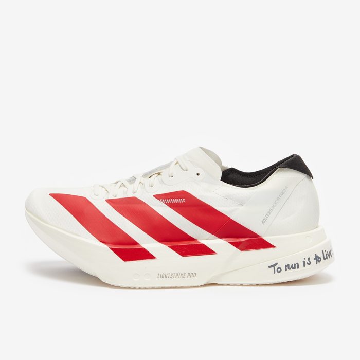 Adidas adizero Adios Pro 4 Off White/Better Scarlet/Core Black - Image 4