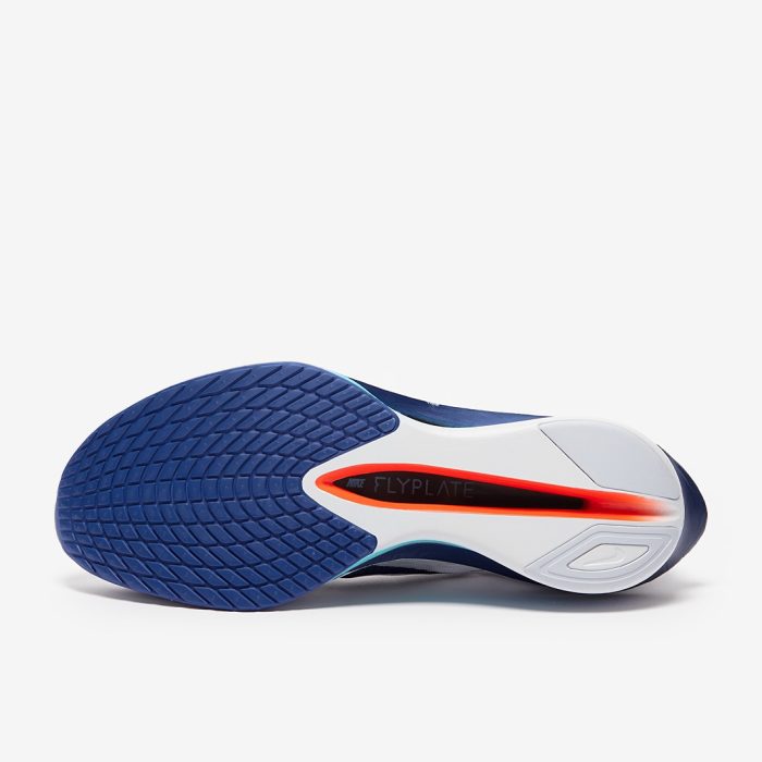 Nike Air Zoom Vaporfly Next% 4 Ghost/Blue Void/Persian Violet/Football Grey/Blue Lightning/Brt Crimson - Image 5